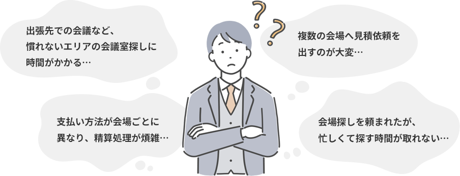 会議室に関する色々な悩み