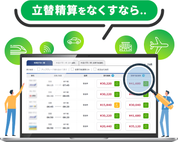 立替精算をなくすならピカパカ出張DX