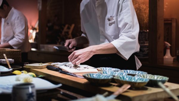 日本人のレストラン