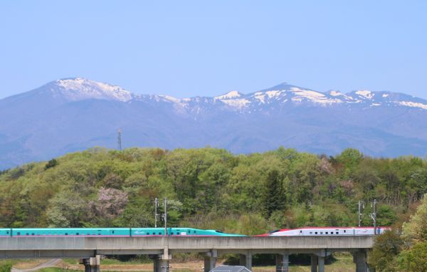 座席からの景色