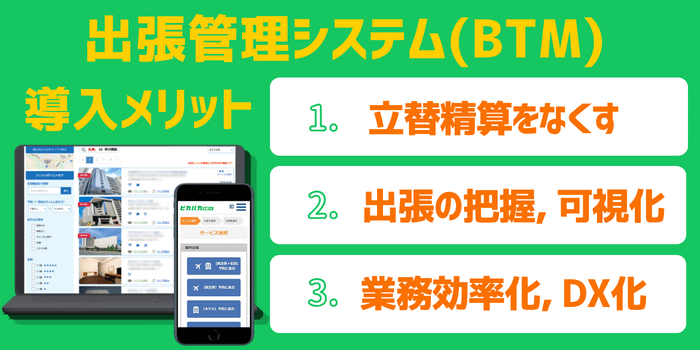 出張管理システム導入メリット